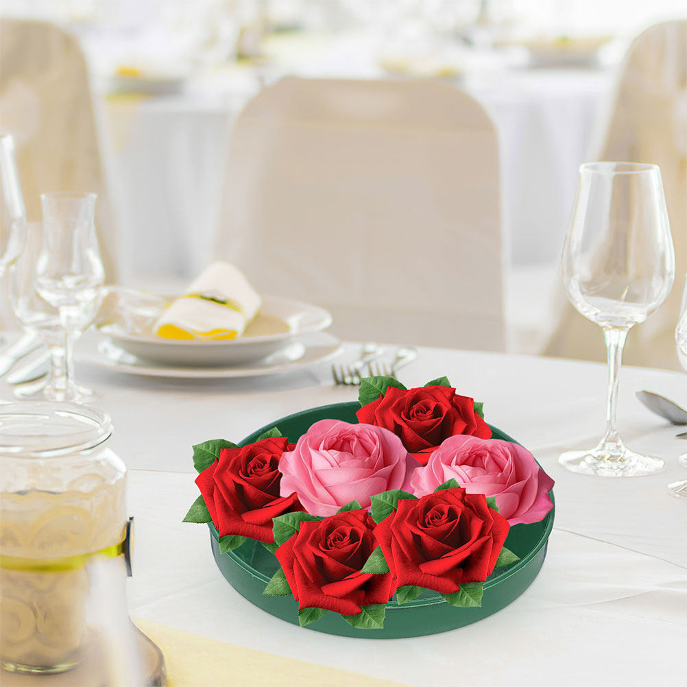 12Pcs Round Plastic Floral Des - огляд і ціна Wedding Floral Supply
