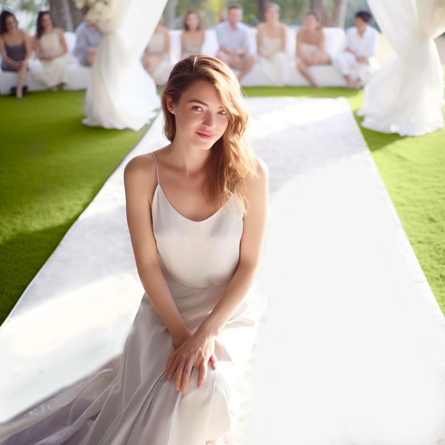 Durable Wedding Carpet, Suitab - огляд і ціна Aisle Runner White