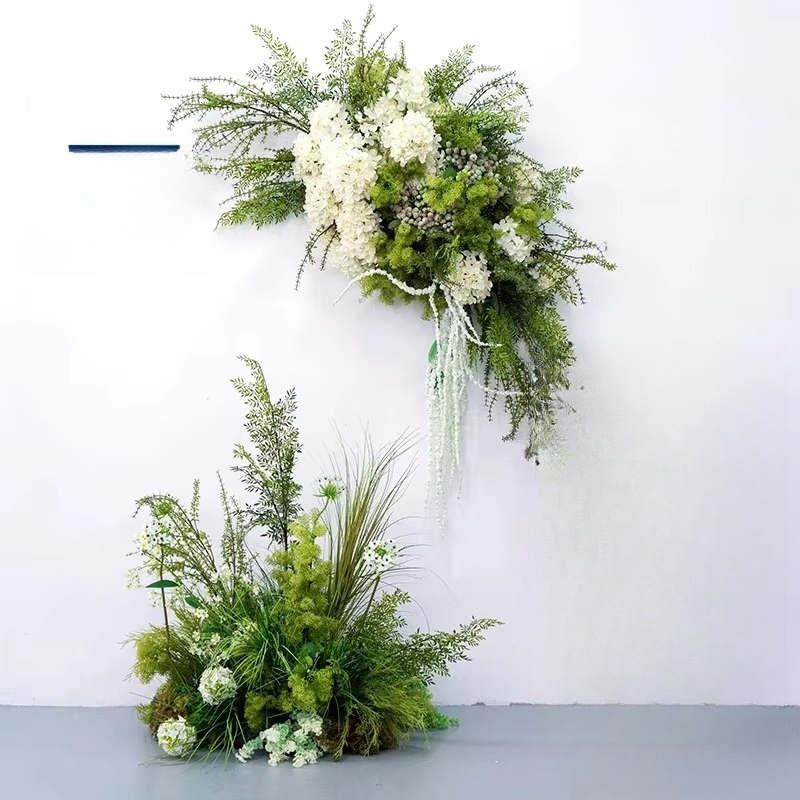 Green wedding decoration walkw - огляд і ціна Aisle Runner White